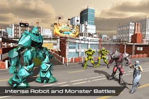 Naga Robot Mengubah Game - Mekanisme Robot Battle screenshot 2