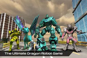 Drachen Roboter Verwandeln Spiel - Mech Roboter Screenshot 4