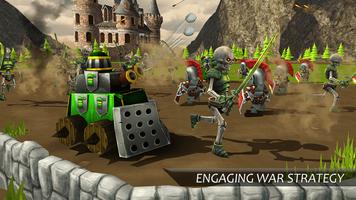 Real Battle Simulator Game: Epic War Strategy syot layar 1