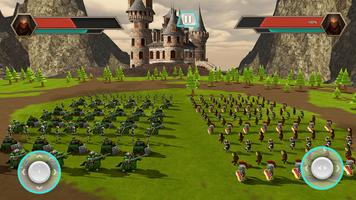 Real Battle Simulator Game: Epic War Strategy ภาพหน้าจอ 2