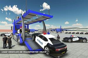 Police Plane Transporter Simulator 2017 capture d'écran 1