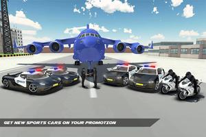 Police Plane Transporter Simulator 2017 capture d'écran 3
