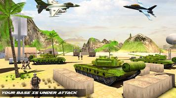 US Army Transport Game – Cargo Plane & Army Tanks capture d'écran 1
