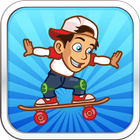 Crazy Skate Surfer Boy-icoon