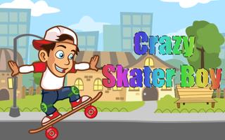 Poster Crazy Skate Surfer Boy