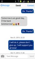 2 Schermata Messaging+ 6/7 Emoji Plugin