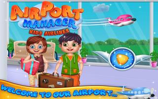 Airport Manager - Kids Travel Affiche