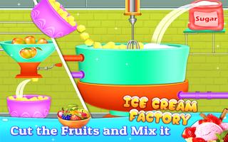 Ice Cream Maker Factory Game imagem de tela 1