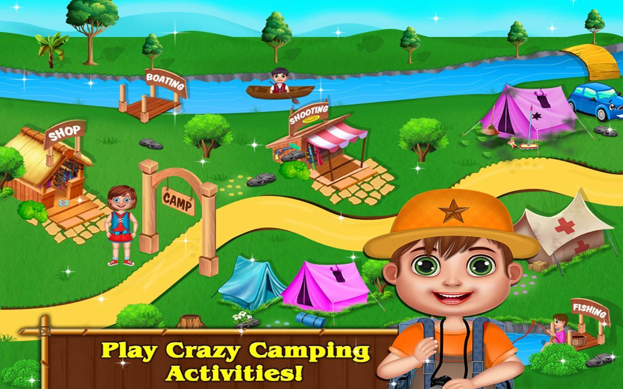 Camping for kids. Summer Camp игра. Kids Summer Camp игра. Activity games for Camp. Camp Dubby Скриншоты.