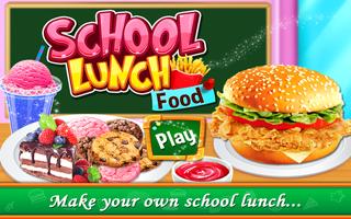 School Lunch Food Maker poster