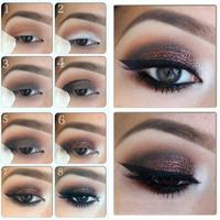 Eye Makeup Steps syot layar 2