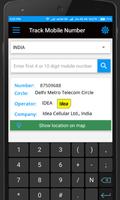 برنامه‌نما Mobile Number Location Tracker عکس از صفحه