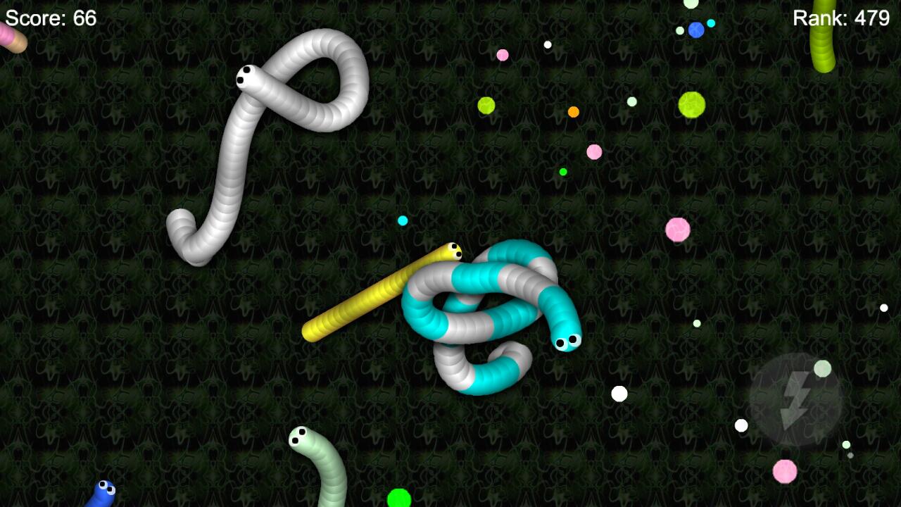 Игра змейка Slither