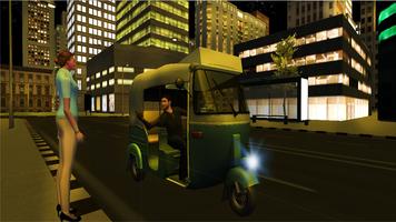 Offroad Tourist Tuk Tuk Auto Rickshaw Driver imagem de tela 1