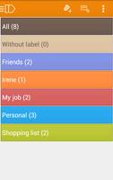 LabelToDo Todo lists and more screenshot 1