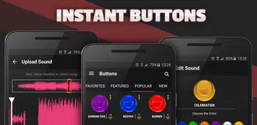 Instant Buttons Soundboard App