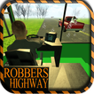 Bus Driving & Robbers Getaway