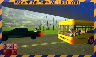 Bus Driving & Robbers Getaway capture d'écran 3