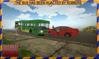 Poster Bus Driving & Robbers Getaway