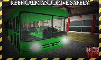 Dangerous Mountain Bus Driving syot layar 3