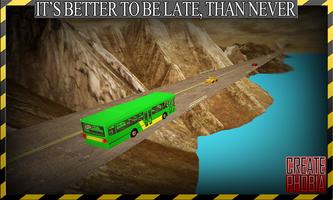 Dangerous Mountain Bus Driving capture d'écran 1