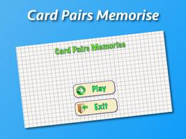 Poster Card Pairs Memorize