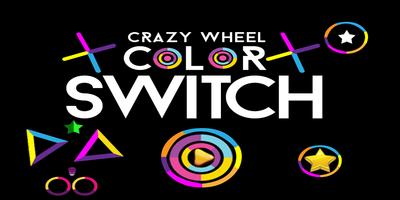 Crazy Wheel Color Switch Mode Affiche