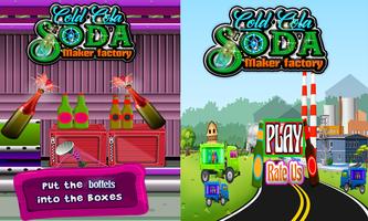 Cold Cola Soda Maker Factory Games capture d'écran 3