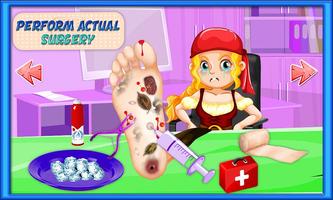 Crazy Doctor Foot Surgery Simulator Games screenshot 2