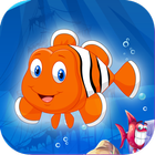 Fish Mania Blast Match 3 Puzzle Game for Free 2018 icône