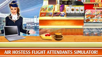 Air Hostess - Flight Attendants Simulator Plakat