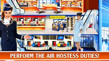 Air Hostess - Flight Attendants Simulator اسکرین شاٹ 1