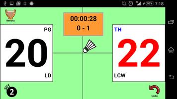 ScoreIt Badminton screenshot 2