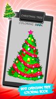 Christmas Tree Coloring Book پوسٹر