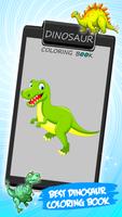 Dinosaur Coloring Book پوسٹر