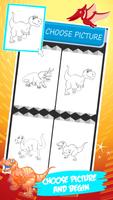 Dinosaur Coloring Book اسکرین شاٹ 2