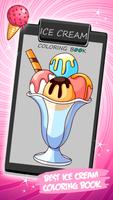 Ice Cream Coloring Book پوسٹر