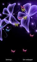 2 Schermata Z5 Neon Butterfly Wallpaper