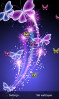 Z5 Neon Butterfly Wallpaper capture d'écran 3