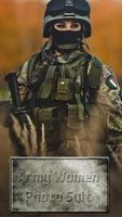 Army Women Photo Suit poster