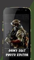 Army Suit Photo Editor постер