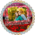 Flower Photo Frame