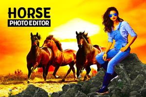 Horse Photo Editor Cartaz