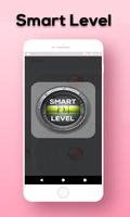 Smart level tool: spirit level - bubble leveling poster