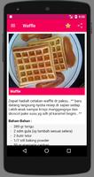 Resep Waffle capture d'écran 2