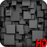 Black Wallpaper Full HD icône