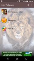 Lion Wallpaper Affiche
