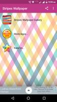 Stripes Wallpaper Affiche