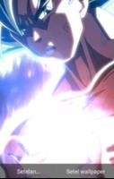 Fanart Ultra Instinct Songoku Live Wallpaper capture d'écran 3