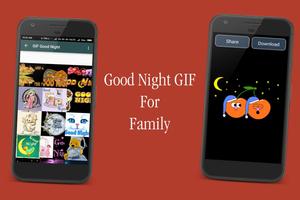 GIF Good Night تصوير الشاشة 1